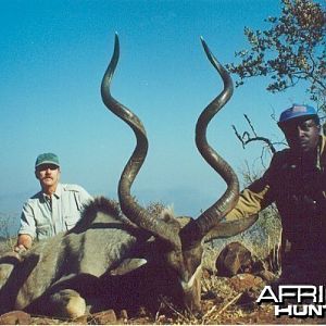 Hunting Kudu with Wintershoek Johnny Vivier Safaris in SA