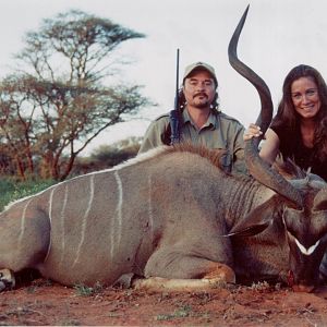 Hunting Kudu with Wintershoek Johnny Vivier Safaris in SA