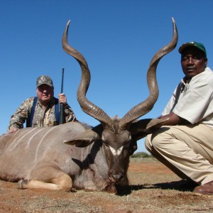 Hunting Kudu with Wintershoek Johnny Vivier Safaris in SA