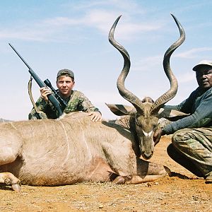 Hunting Kudu with Wintershoek Johnny Vivier Safaris in SA