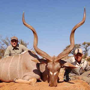 Hunting Kudu with Wintershoek Johnny Vivier Safaris in SA