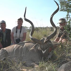 Hunting Kudu with Wintershoek Johnny Vivier Safaris in SA