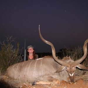 Hunting Kudu with Wintershoek Johnny Vivier Safaris in SA