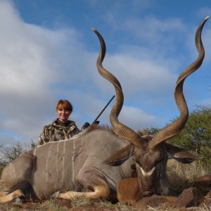 Hunting Kudu with Wintershoek Johnny Vivier Safaris in SA