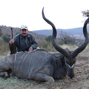 Hunting Kudu with Wintershoek Johnny Vivier Safaris in SA