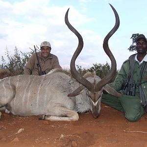 Hunting Kudu with Wintershoek Johnny Vivier Safaris in SA