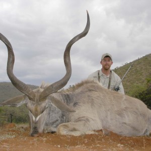 Hunting Kudu with Wintershoek Johnny Vivier Safaris in SA