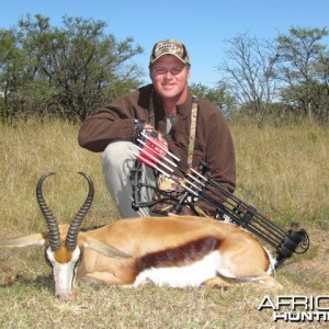 Bowhunting Springbok in SA