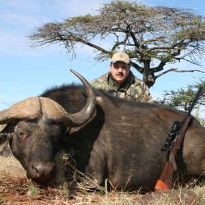 Hunting Buffalo with Wintershoek Johnny Vivier Safaris in SA