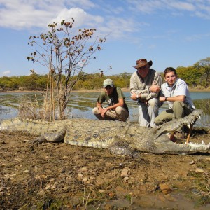 Hunting Crocodile with Wintershoek Johnny Vivier Safaris in SA