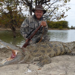 Hunting Crocodile with Wintershoek Johnny Vivier Safaris in SA