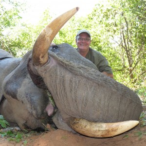 Hunting Elephant with Wintershoek Johnny Vivier Safaris in SA