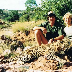 Hunting Leopard with Wintershoek Johnny Vivier Safaris in SA