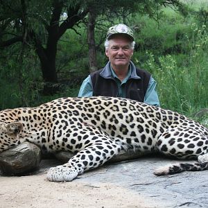 Hunting Leopard with Wintershoek Johnny Vivier Safaris in SA