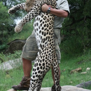 Hunting Leopard with Wintershoek Johnny Vivier Safaris in SA