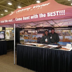 2010 Dallas Safari Club Show Booth of Wintershoek Johnny Vivier Safaris in