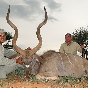 Hunting Kudu with Wintershoek Johnny Vivier Safaris in SA