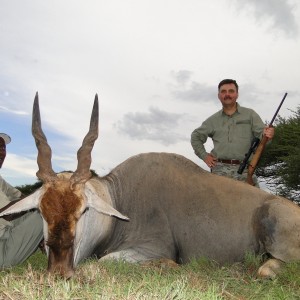 Hunting Eland with Wintershoek Johnny Vivier Safaris in SA