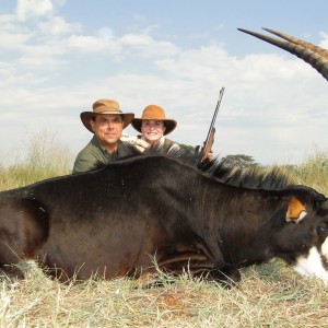 Hunting Sable with Wintershoek Johnny Vivier Safaris in SA