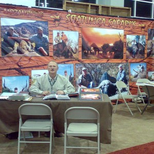 Sitatunga Safari Booth at SCI Show