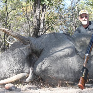 Own use bull taken with Ndumo Safaris in the Caprivi, PH Karl Stumpfe