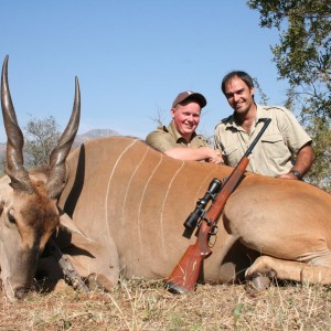 Eland hunted in Limpopo SA