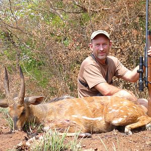 Bushbuck hunted in CAR with Central African Wildlife Adventures