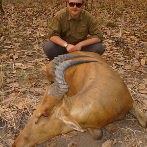 Hartebeest hunted in CAR with CAWA