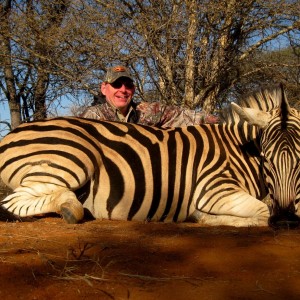 Zebra hunted with Cruiser Safaris