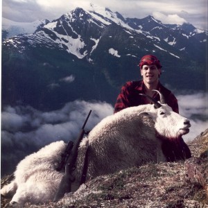 Trophy Mountain Goat Taku River Alaska