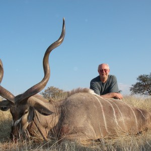 Kudu harvested by Kowas Hunting Safaris