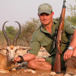 Springbuck harvested with Kowas Hunting Safaris