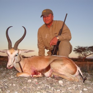 Springbuck with Kowas Hunting Safaris