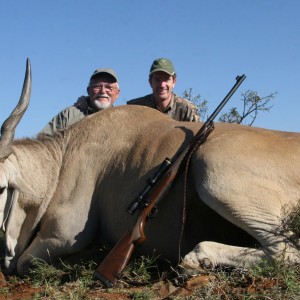 Eland hunt in South Africa