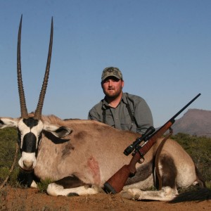 Gemsbok hunt in South Africa