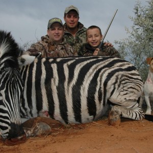 Zebra Hunt with HartzView Hunting Safaris in South Africa