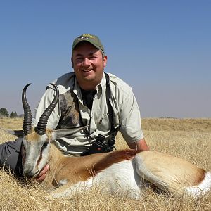 Springbok Hunt at Mabula Pro Safaris