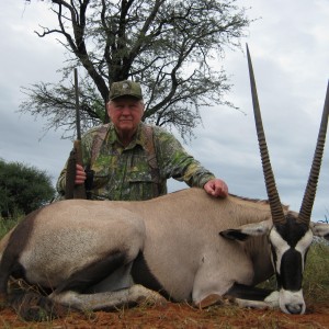 Oryx with Kowas Hunting Safaris