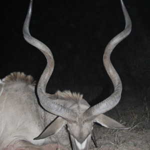 59 inch Kudu hunted in Namibia