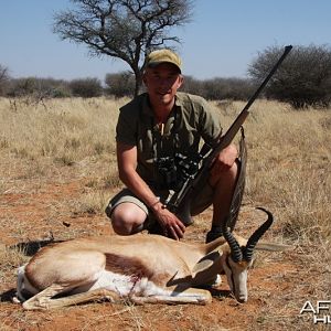 Springbok hunted in Namibia