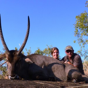 Hunting Waterbuck in Tanzania