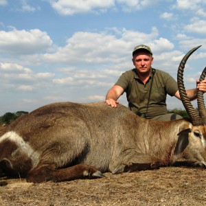 Hunting Waterbuck in Tanzania