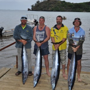 Wahoo fishing Fiji