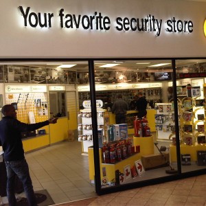 First Store inside the Mall in Joburg