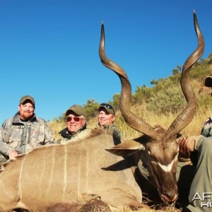 Kudu hunted in South Africa