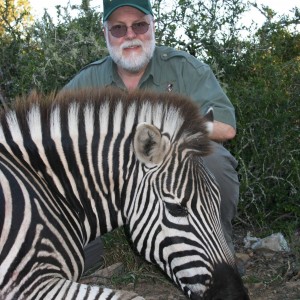 Zebra Head Shot