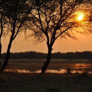 Sunset Namibia