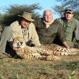 Hunting Cheetah in Namibia with Ozondjahe Hunting Safaris