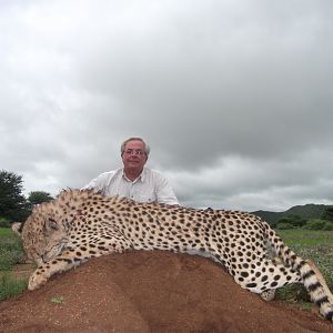 Hunting Cheetah in Namibia with Ozondjahe Hunting Safaris