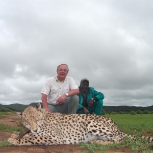 Hunting Cheetah in Namibia with Ozondjahe Hunting Safaris